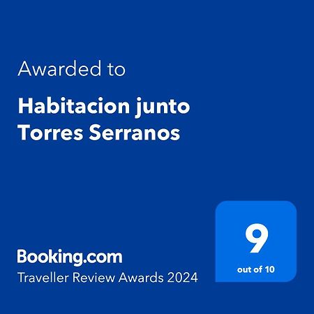 Habitacion Junto Torres Serranos 발렌시아 외부 사진